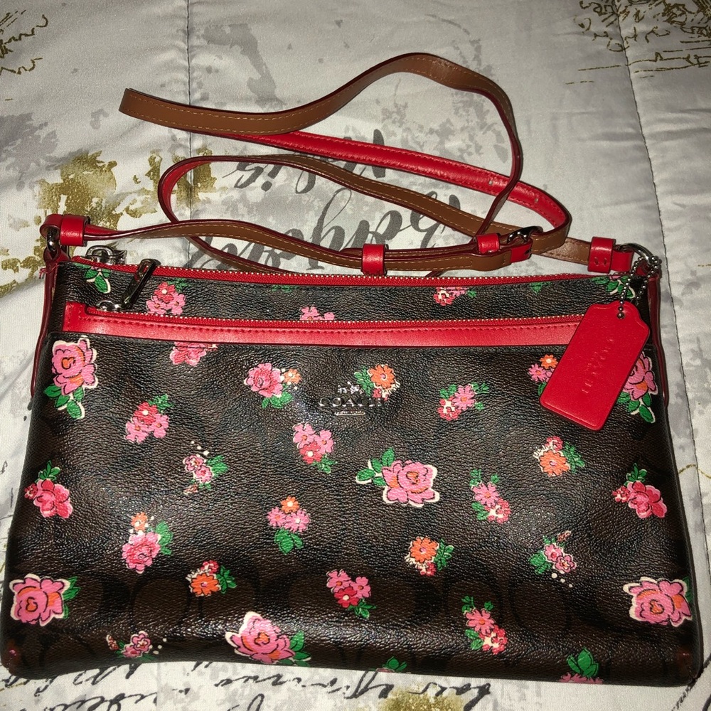 Authentic coach crossbody